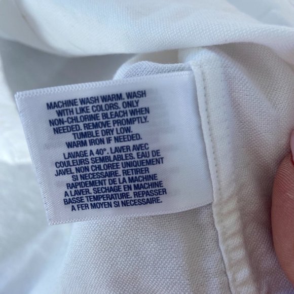 Ralph Lauren Boy's White Button Front Dress Shirt in Size 3 EUC - Picture 4 of 13